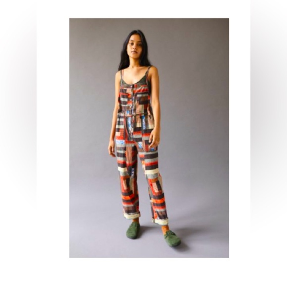 UO Bailey Patchwork Overall